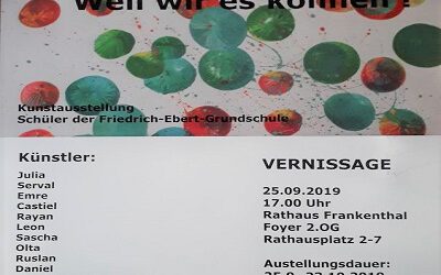 Einladung zur Vernissage im Rathaus